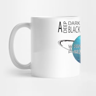 Haiku - A Butt Universe (BLACK) Mug